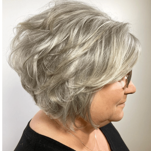 Short Hairstyles for Gray Hair over 60
