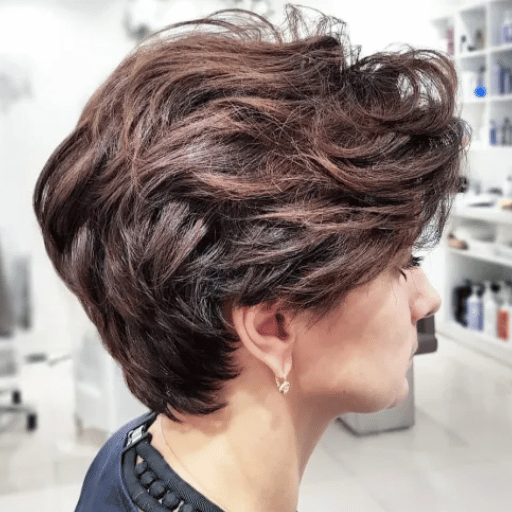 Short Hairstyles for Women over 50 with Thick Hair