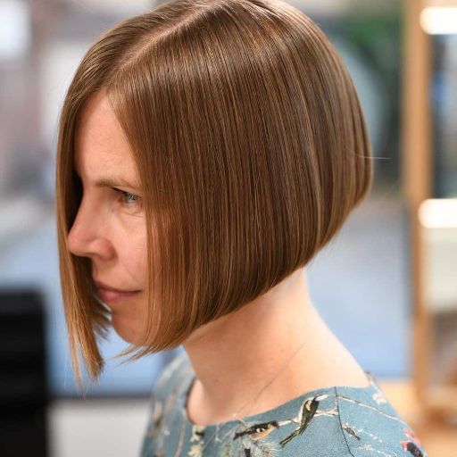 What are some stylish medium-length hairstyles for women over 50?