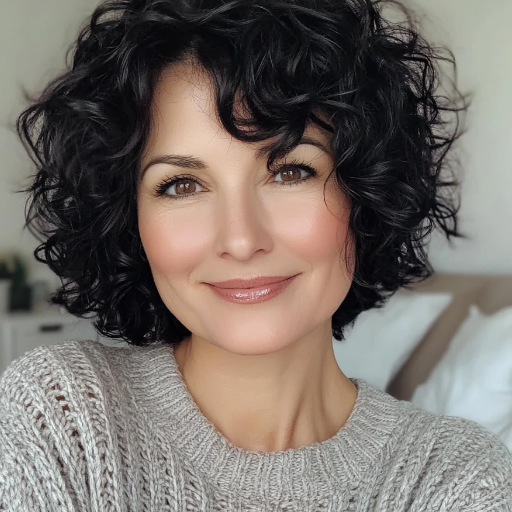 How can hairstyles with bangs flatter women over 50?