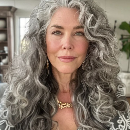 How to Choose the Right Hair Style for Your Curly Gray Hair?