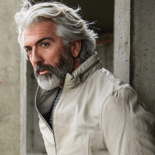 How Can a Man with Long Hair Look Good After 60?