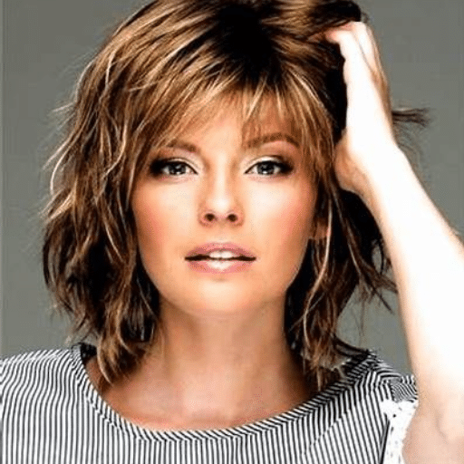 How can women over 60 choose the perfect medium length hairstyle for their face shape?