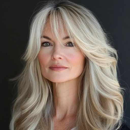 How Can Long Hair Flatter Older Women?