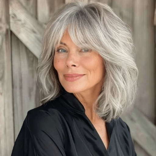 How to Embrace Your Natural Gray Hair Over 60?