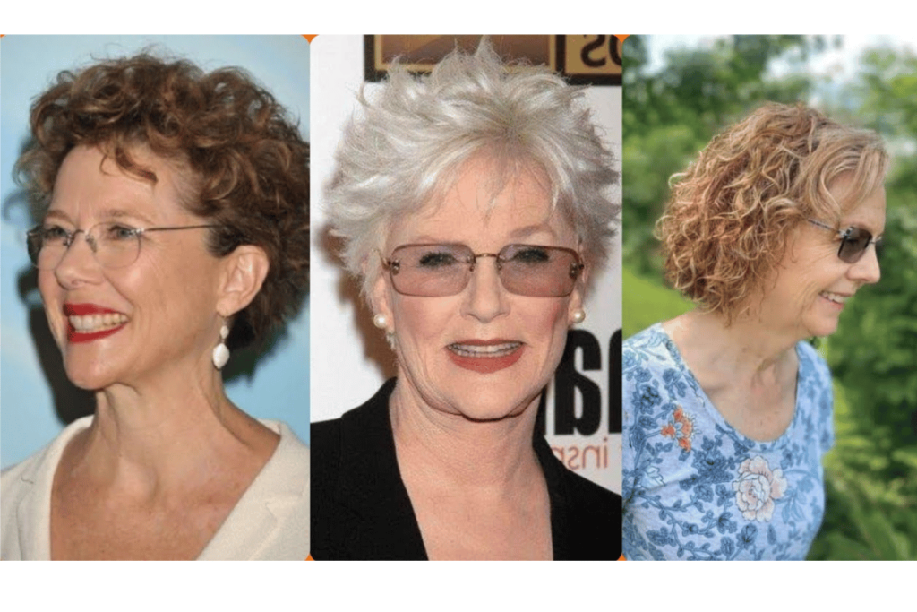 Short Haircuts for Gray Hair over 50