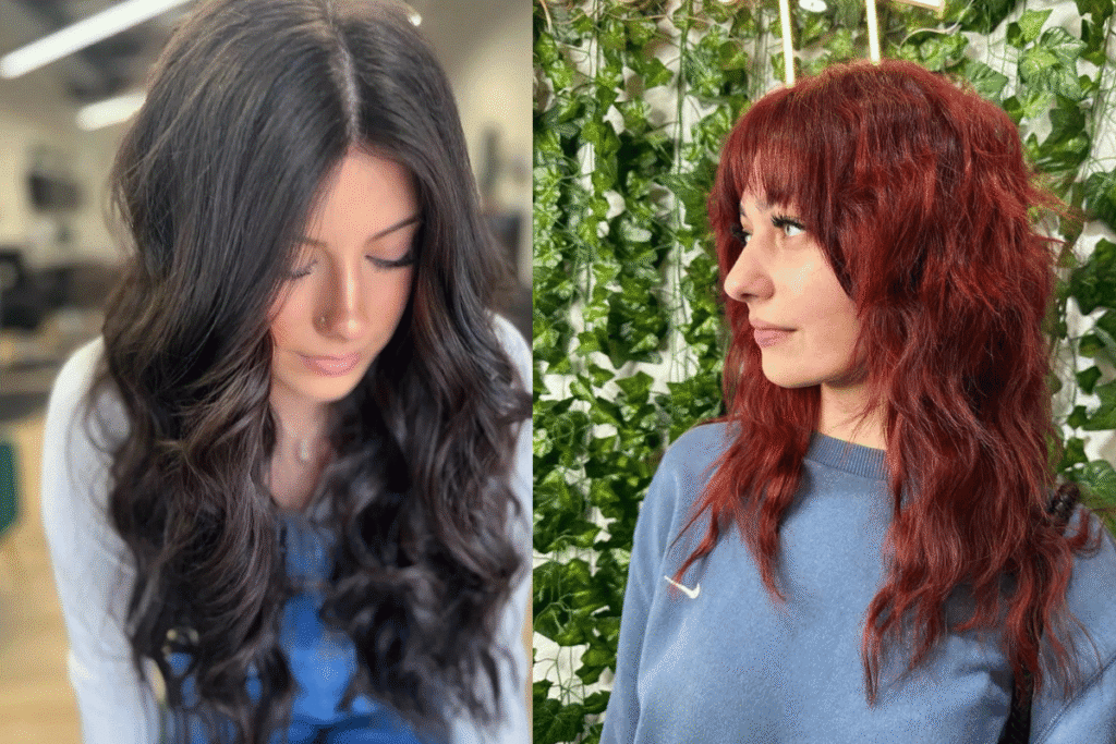 All over Hair Color