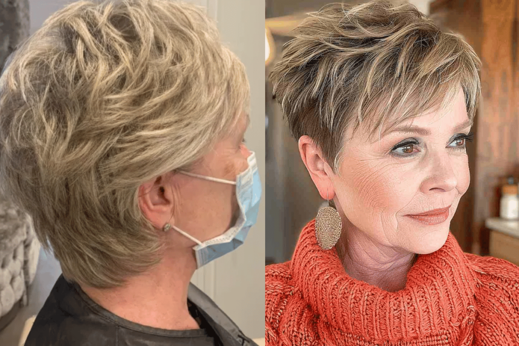 Short Hair for over 60s