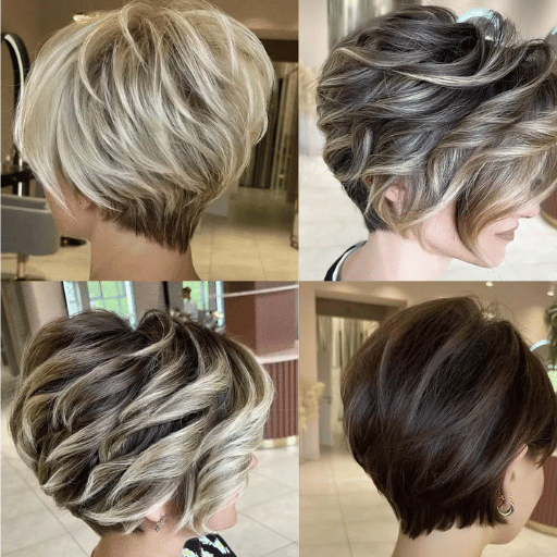 Short Hair over 50 Fine 