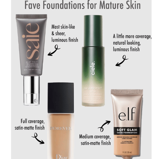 Best Foundation for Wrinkles and Dark Spots