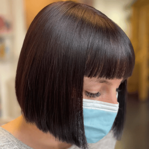 Bob Hairstyles with Fringe