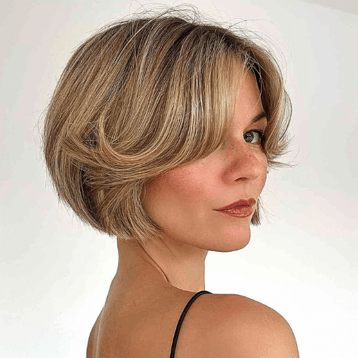 Bob Hairstyles with Fringe