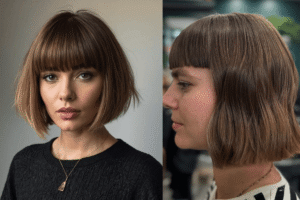 Thin Hair Blunt Bob