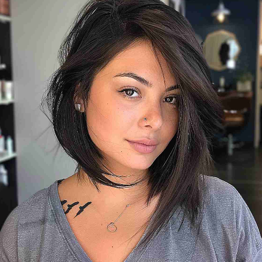 bob hairstyles asymmetrical
