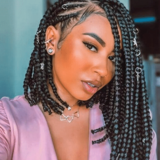 braids for short hair