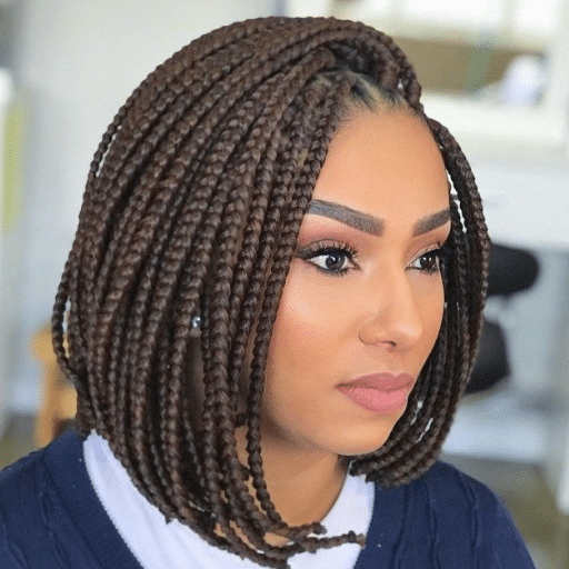 braids for short hair