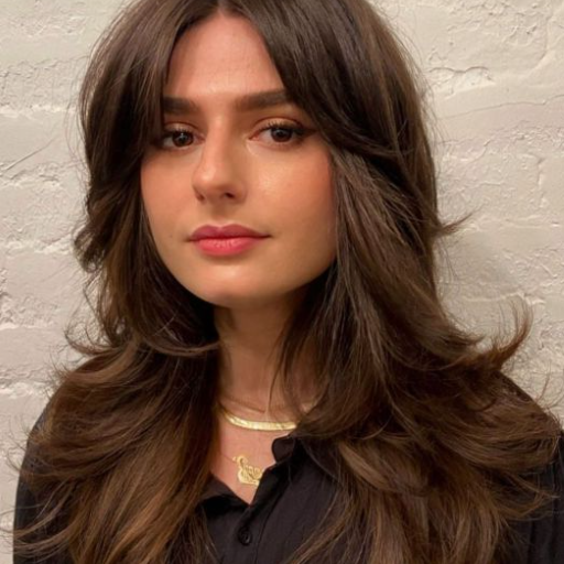 chubby face long layered haircuts