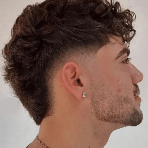 mullet fade