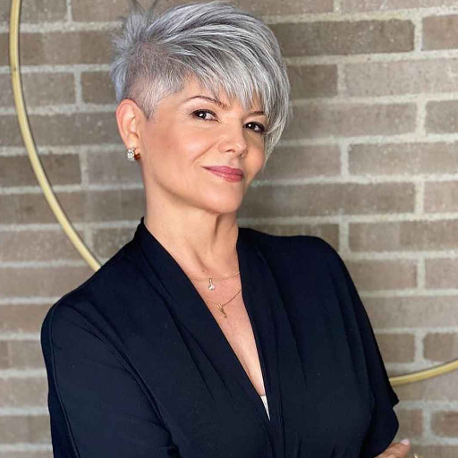 short hair pixie cut