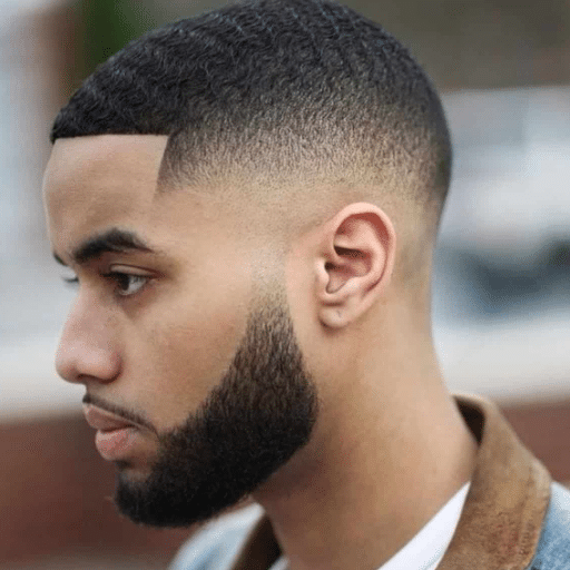 short hair with fade