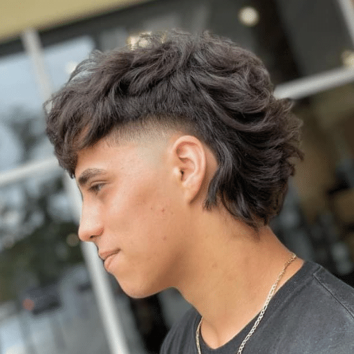 skin fade mullet