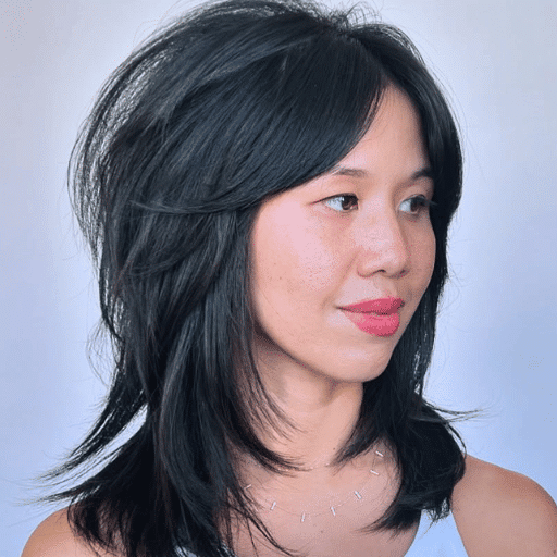 Chubby Face Medium Length Haircuts