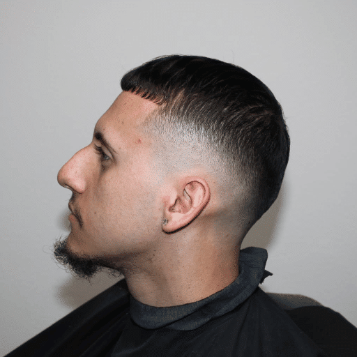 Mid Drop Fade