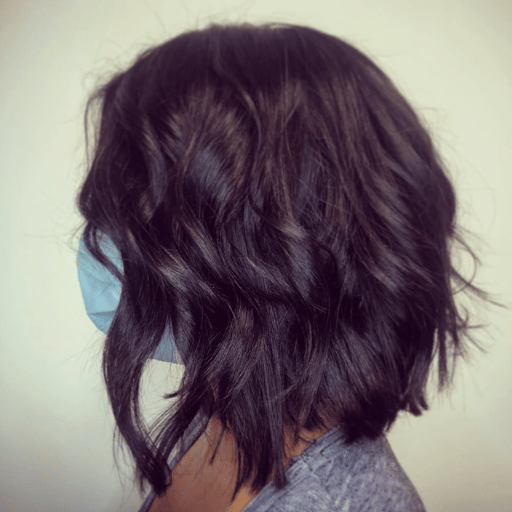 Real Hair Black Layered Bob Hairstyles