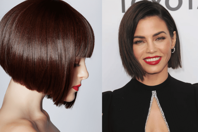 Real Hair Black Layered Bob Hairstyles