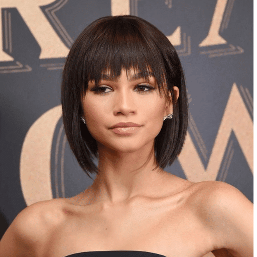 Short Hair on Round Face