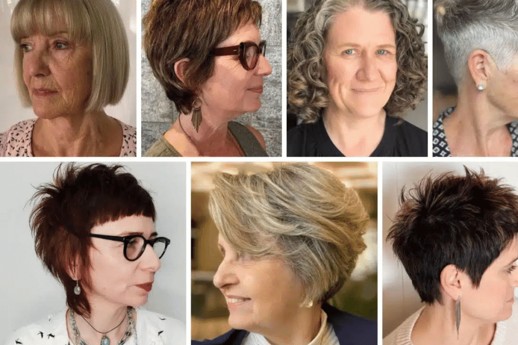Short Haircuts for Women 60 Years Old