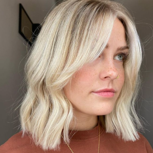 blunt bob for thin hair