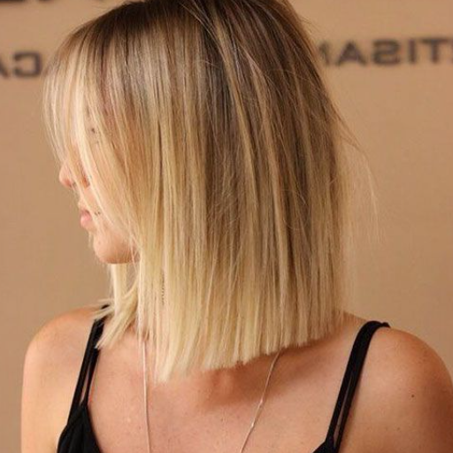 blunt bob for thin hair