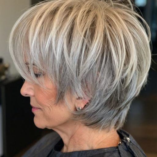 short haircuts for women over 60