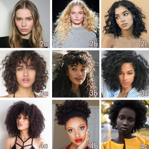 wavy hair type