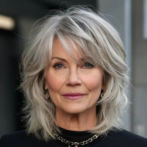 Shaggy Hairstyles for Fine Hair Over 50: Modern Shag Looks