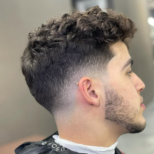 Mid Taper Fade Haircut: Curly Hair Taper Fade Ideas