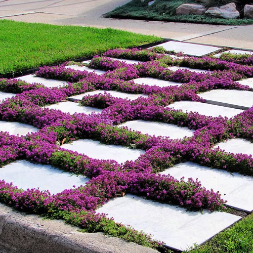 Planting Creeping Thyme