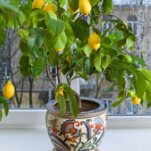 Pruning and Maintenance of Indoor Lemon Trees