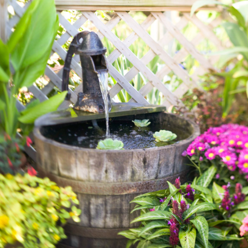 Japanese-Inspired Water Features