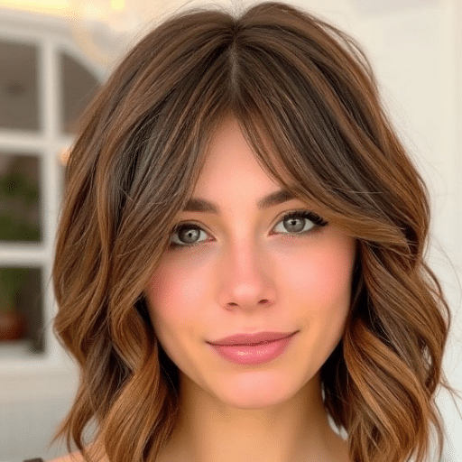How to Get Curtain Bangs