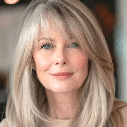 Specific Bangs for a Youthful Appearance
