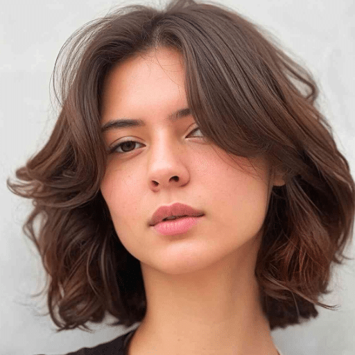 Styling Options for Curtain Bangs