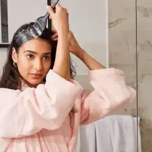 Dyeing Process for Unwashed Hair