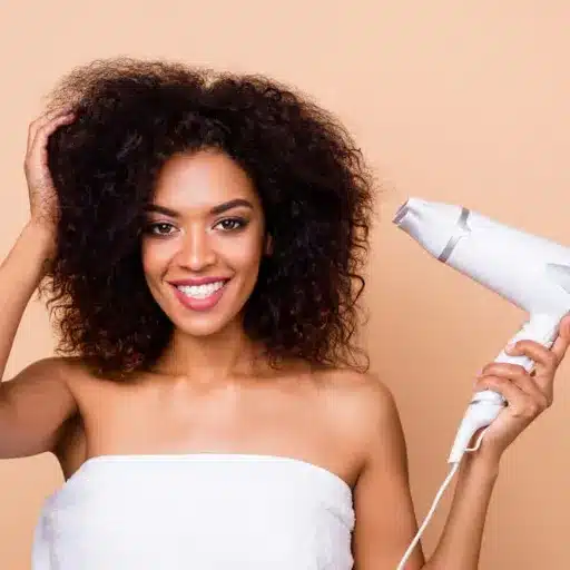 Preparing Your Curly Hair for Blow Drying