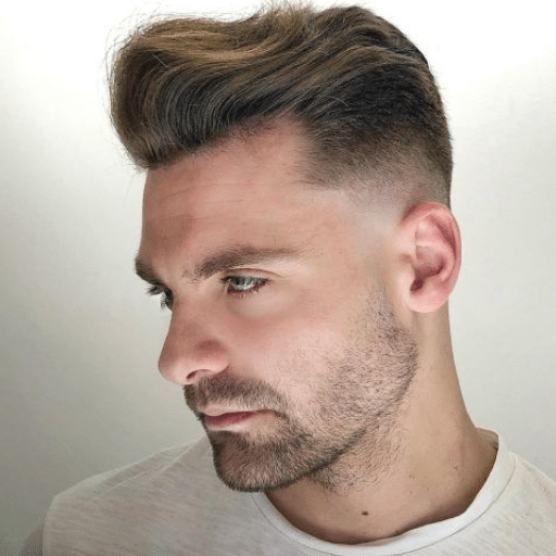 Getting a Quiff Haircut at the Barber