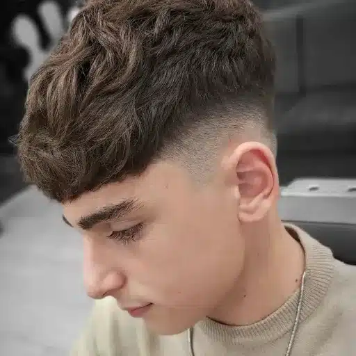 Combining Blowout Taper with Textured Fringe