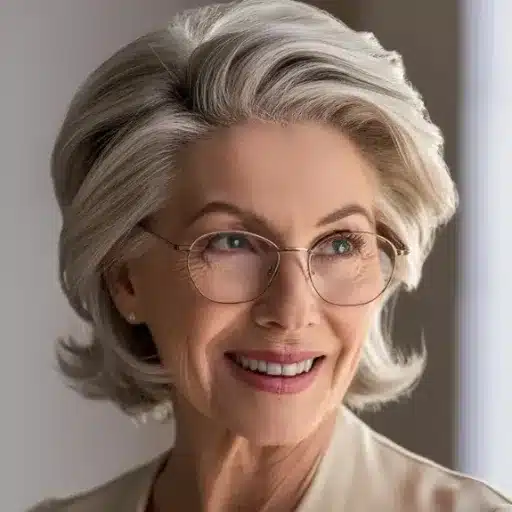Styling Options to Flatter Glasses for Women Over 60